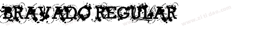 Bravado Regular字体转换